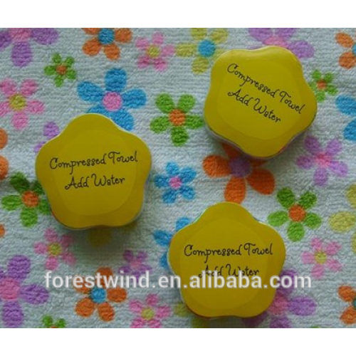 100% Cotton Custom Printing Compressed Towels Magic Towel Tablet